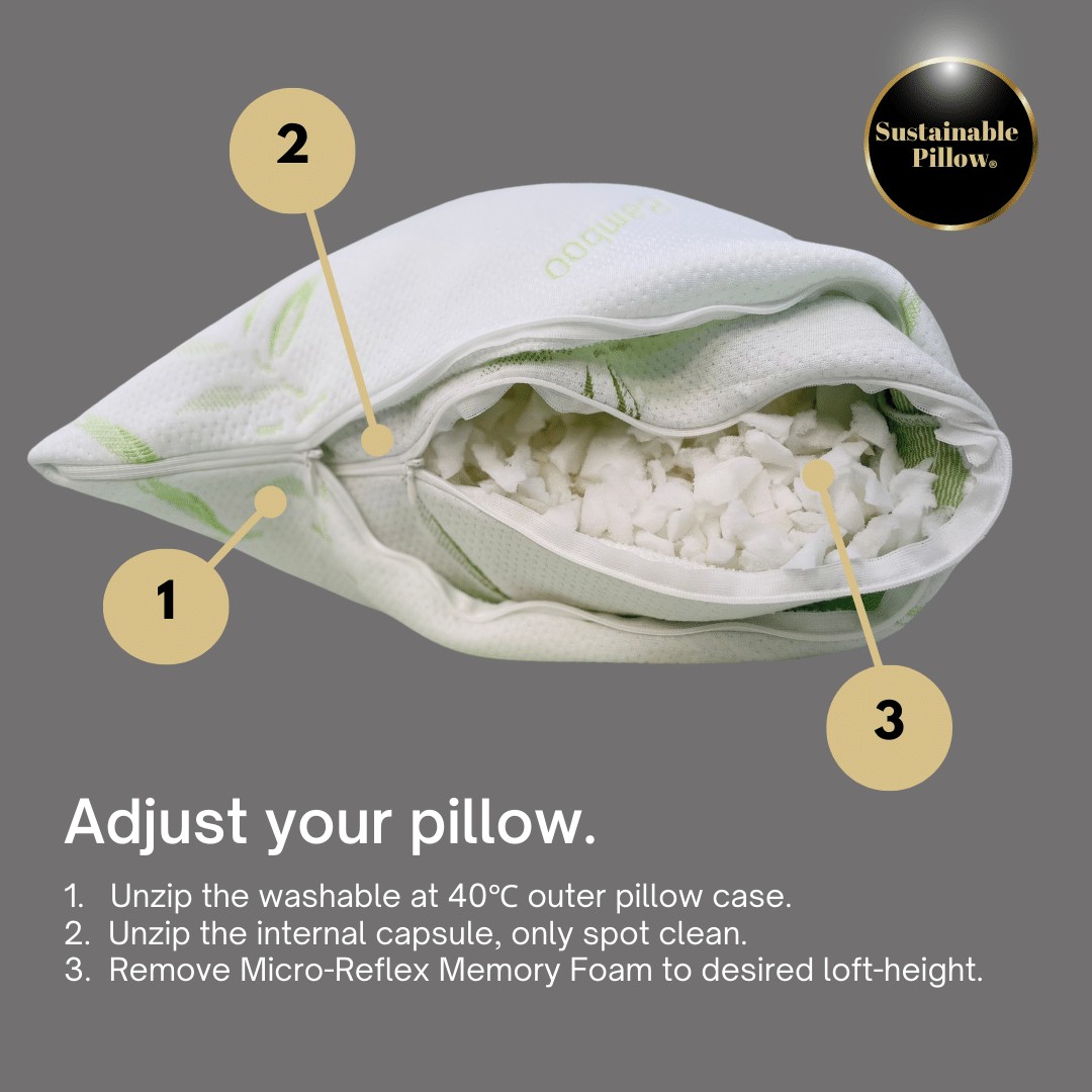Sustainable Bamboo Pillow©